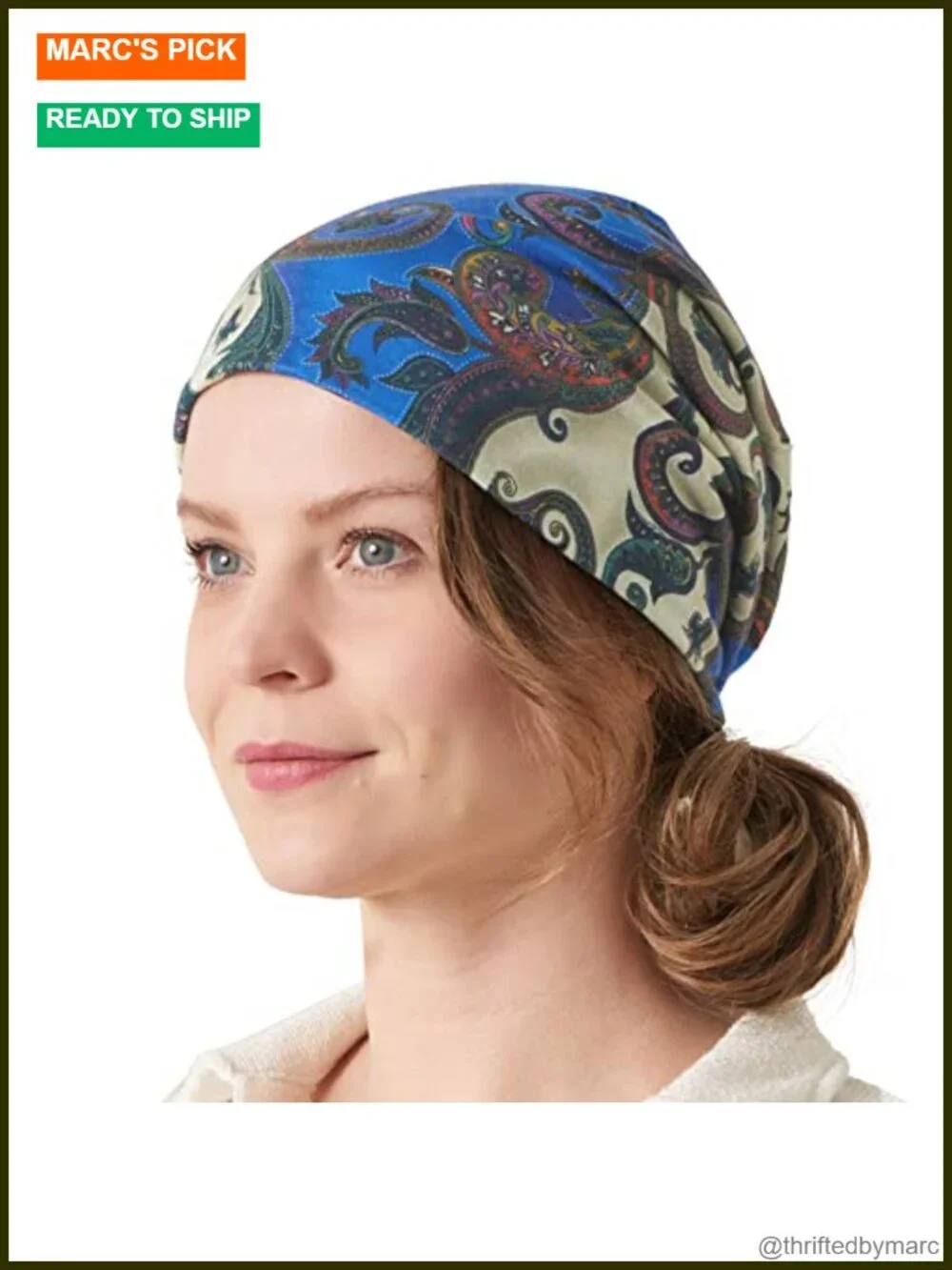 Slouchy Organic Cotton Beanie, Oversized Hipster Hat, Chemo Cap, Unisex